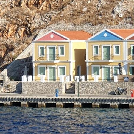 Villas Danezis - New Marina , Symi Bagian luar foto