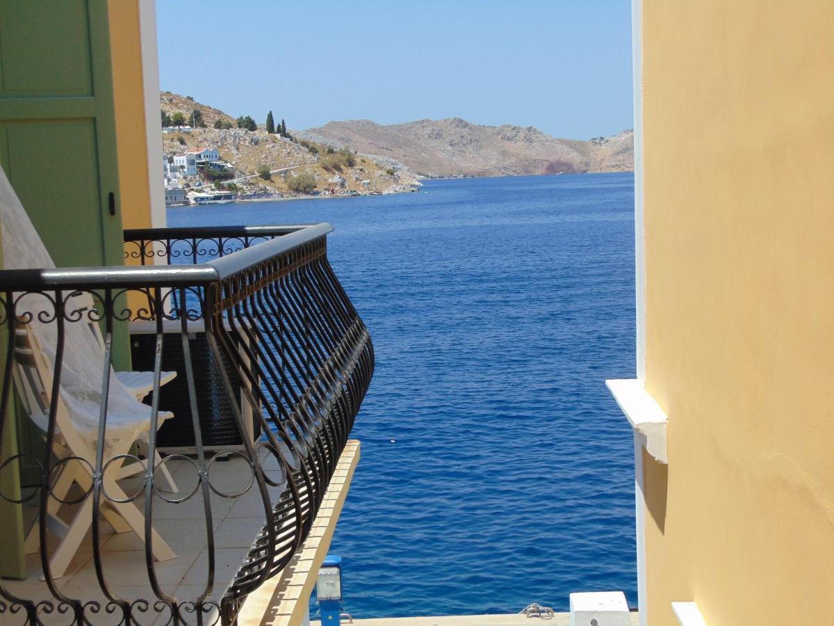 Villas Danezis - New Marina , Symi Bagian luar foto