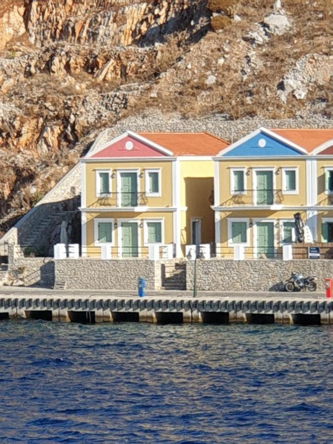 Villas Danezis - New Marina , Symi Bagian luar foto