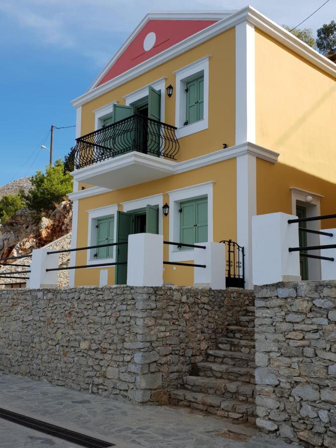 Villas Danezis - New Marina , Symi Bagian luar foto
