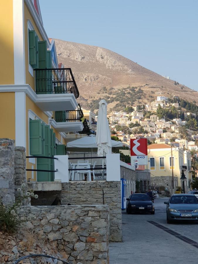 Villas Danezis - New Marina , Symi Bagian luar foto