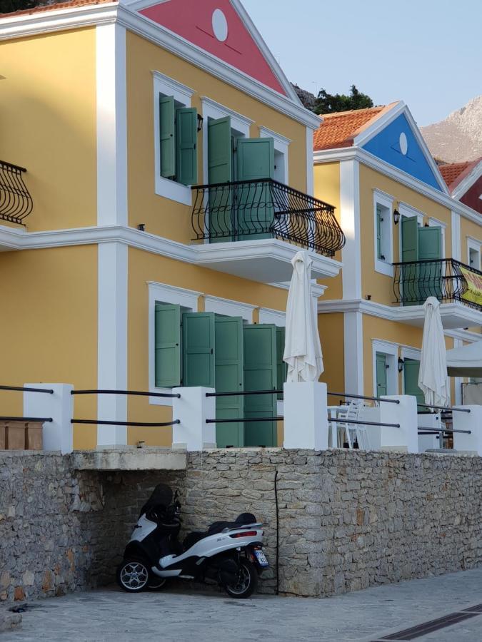 Villas Danezis - New Marina , Symi Bagian luar foto